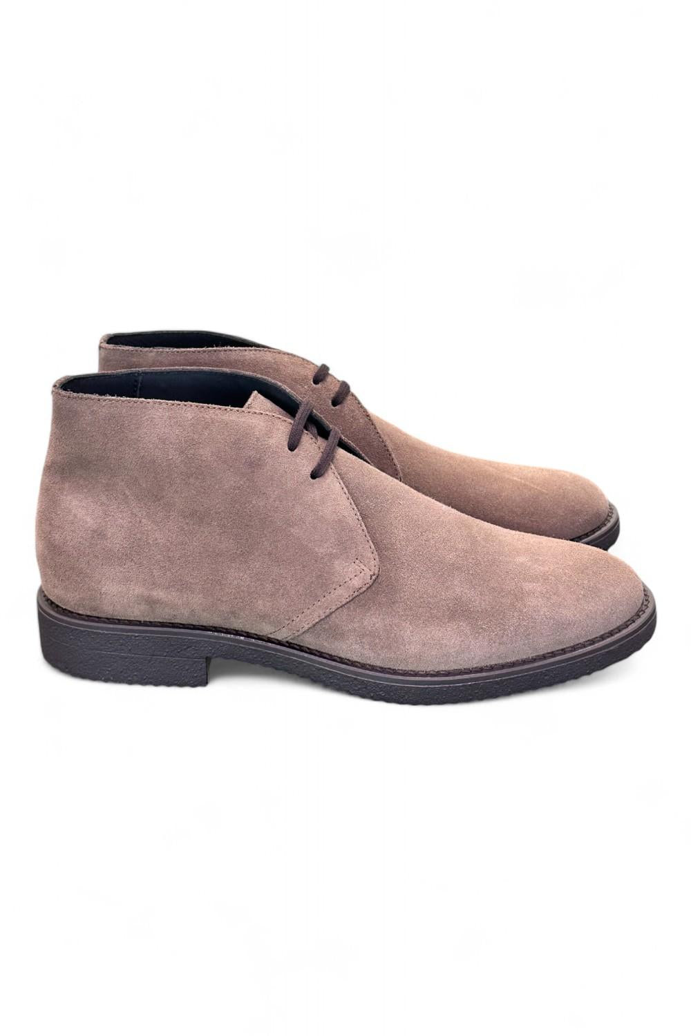Polacco uomo suede gianduia Antica Cuoieria 