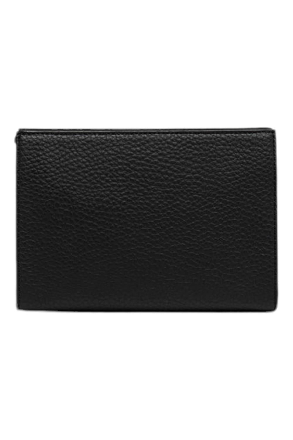 Pochette uomo donna pelle nera Gianni Chiarini piccola 
