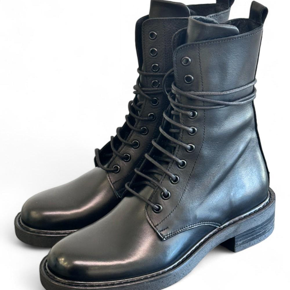 Anfibio donna in pelle nera Metisse<BR/> 