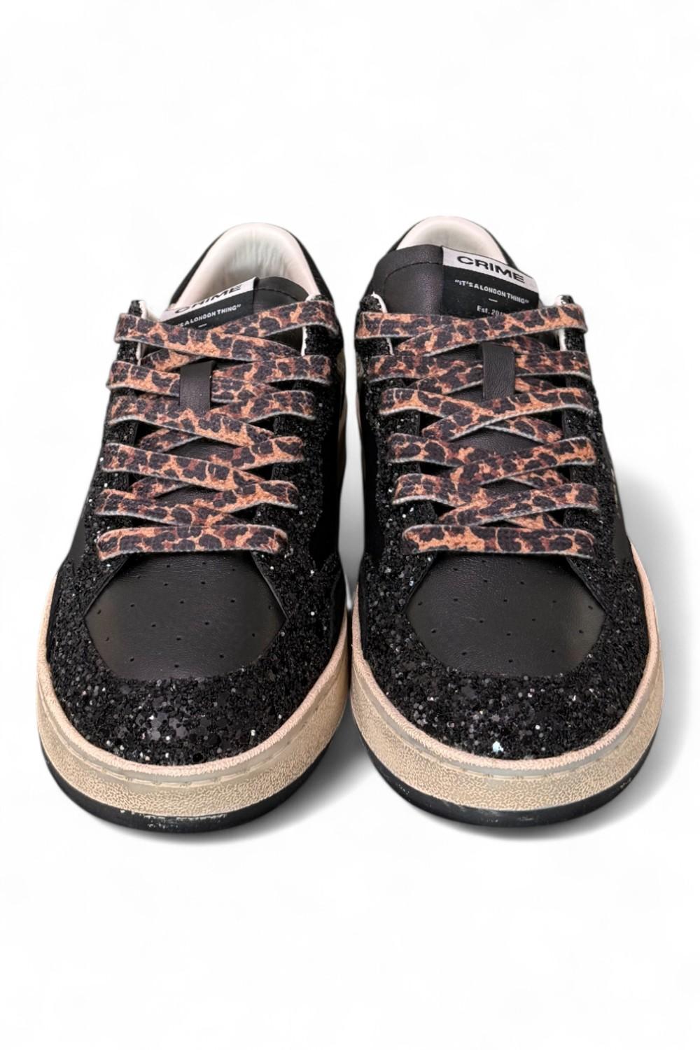 Sneaker donna Crime London Chelsea Gold Touch 