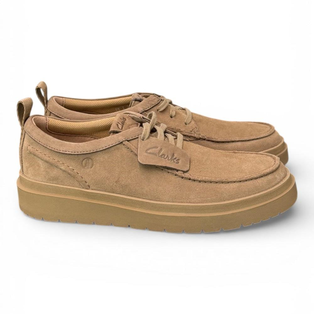 Scarpa uomo Polden Moc sabbia Clarks<BR/> 