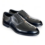 Scarpa francesina cerimonia nera Franco Fedele<BR/> 