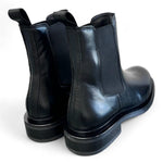 Beatles pelle nera suola Mjus<BR/> 
