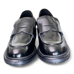 Mocassino donna Uma Parker man style nero<BR/> 