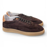 Sneaker uomo Soldini 80 Akira suede brown taffy<BR/> 