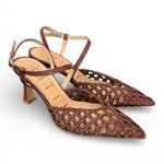 Slingback rafia bruciato T70  Matteo Pitti 