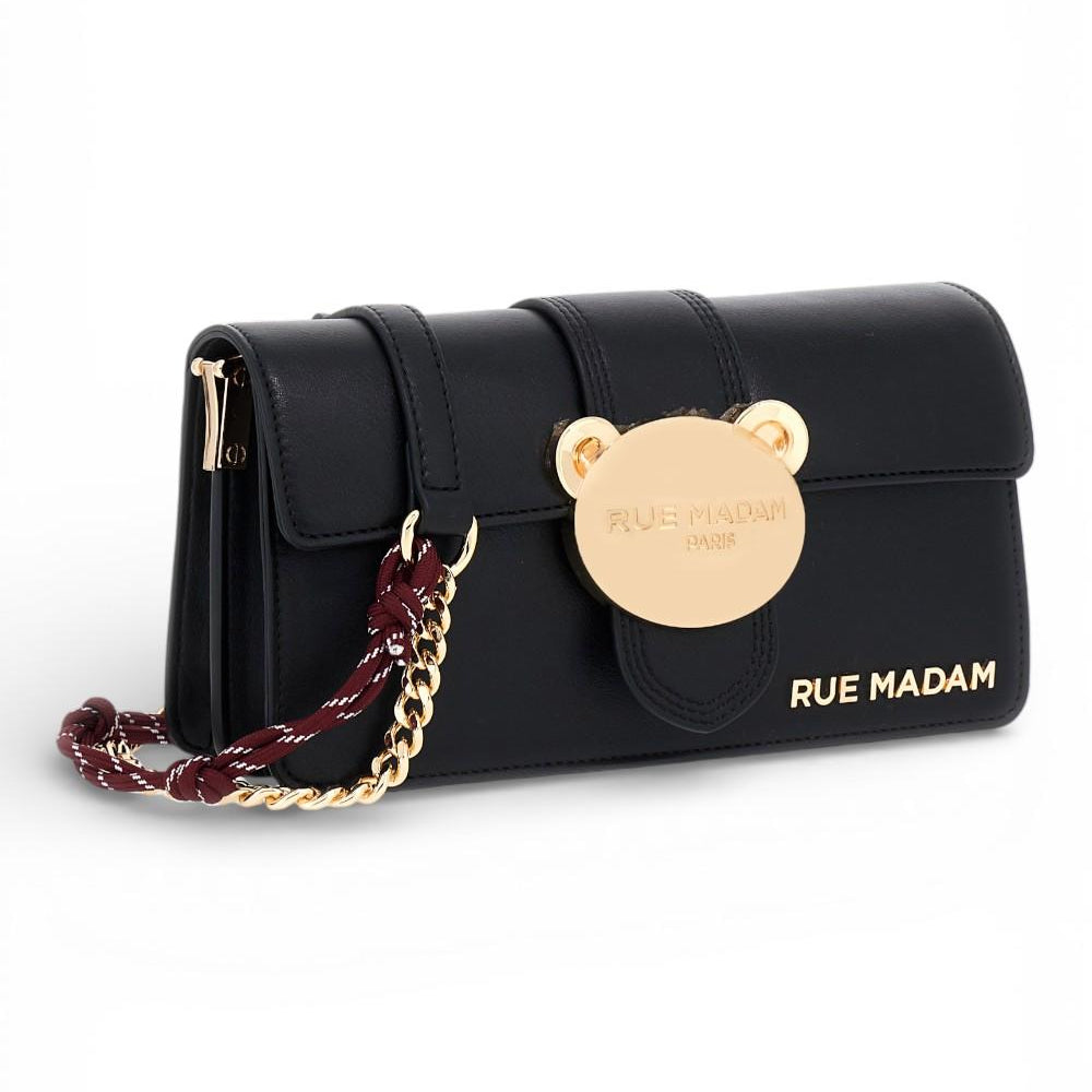 Baguette Teddy soft black Rue Madam 