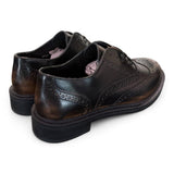 Scarpa allacciata imperiale brush tortora Frau<BR/> 