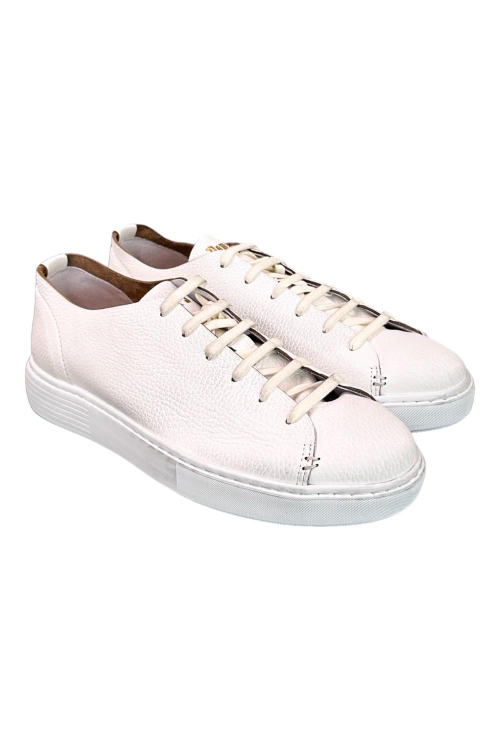 Sneaker uomo taglio vivo bianco Pawelks 