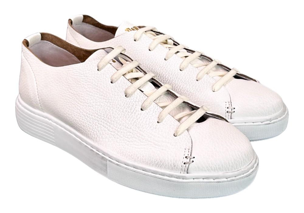 Sneaker uomo taglio vivo bianco Pawelks 