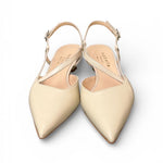 Slingback cintino pelle panna Isabelle Paris 