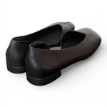 Ballerina pelle nera Cuir Noir<BR/> 