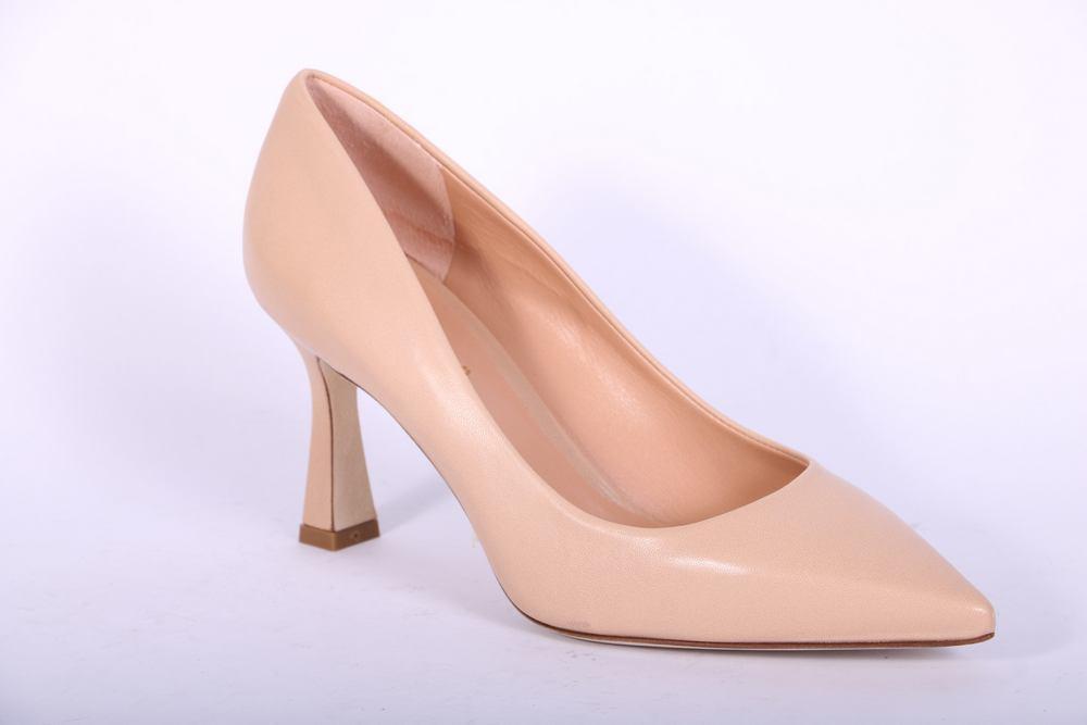 Decolté pelle nude tacco 80 Anima 