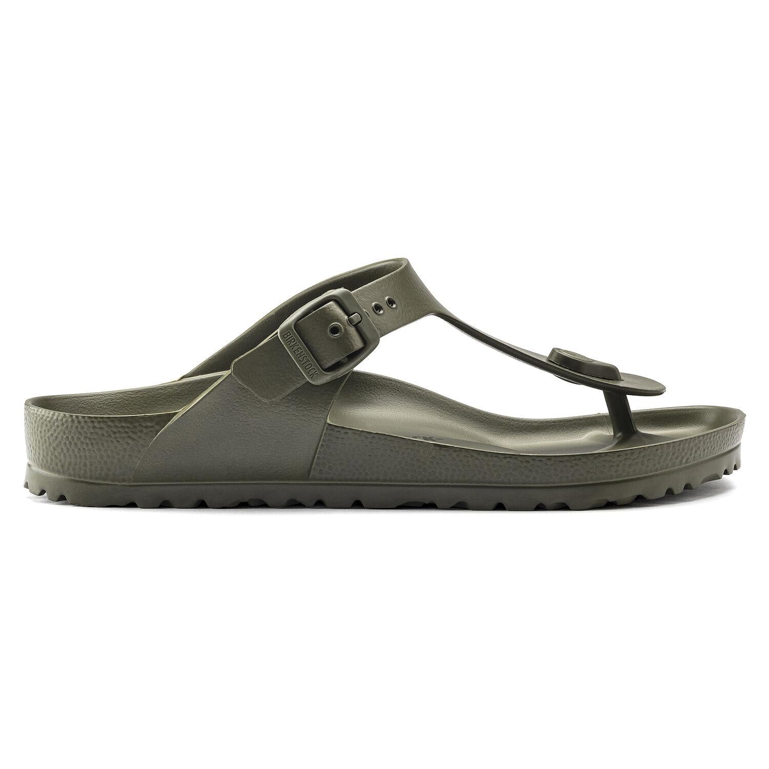 Ciabatta infradito Gizeh verde Eva Birkenstock uomo 1019143 