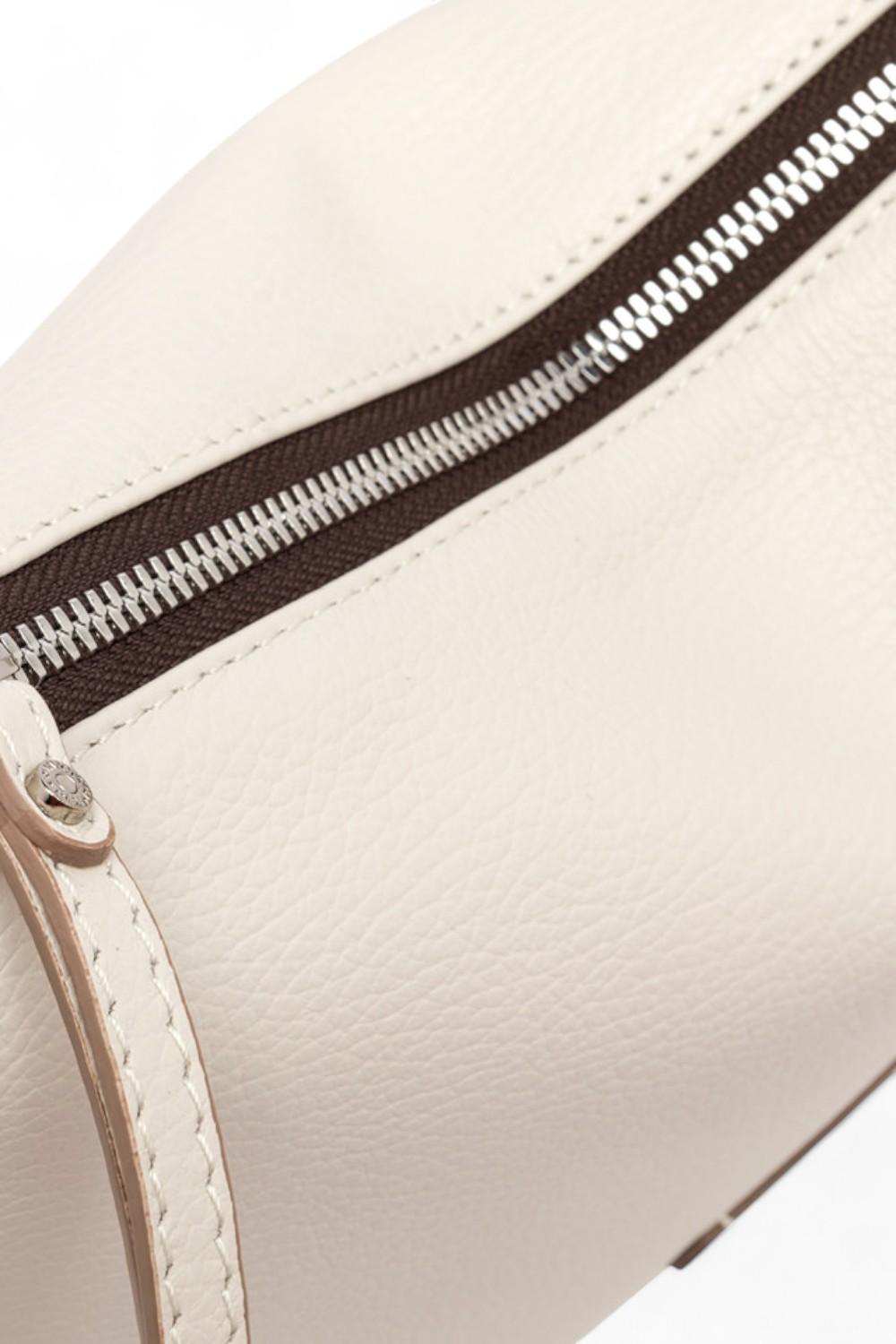 Pochette Nora pelle latte Gianni Chiarini<BR/> 