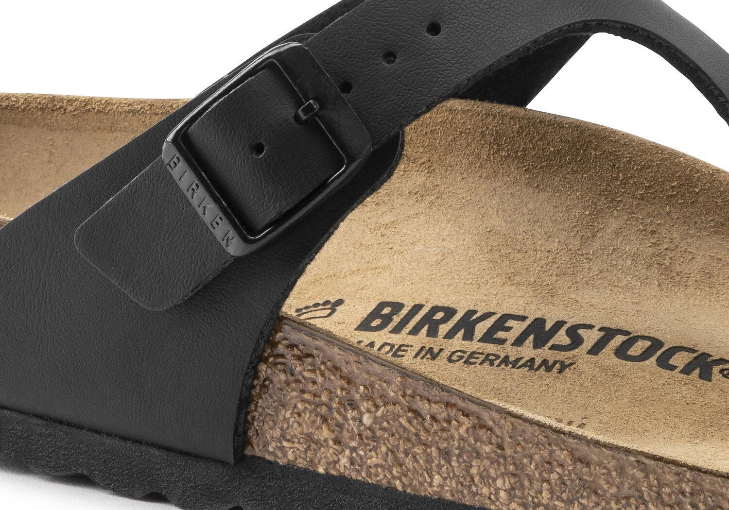 Ciabatta infradito Gizeh uomo nero Birkenstock 043691 