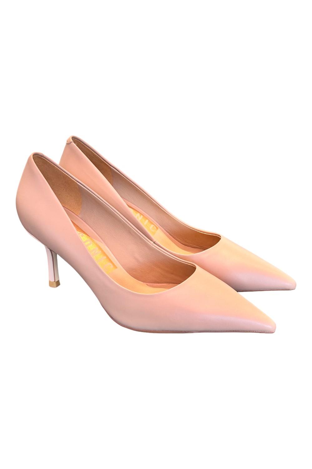 Decolté pelle nude tacco 70 Chiconic<BR/> 