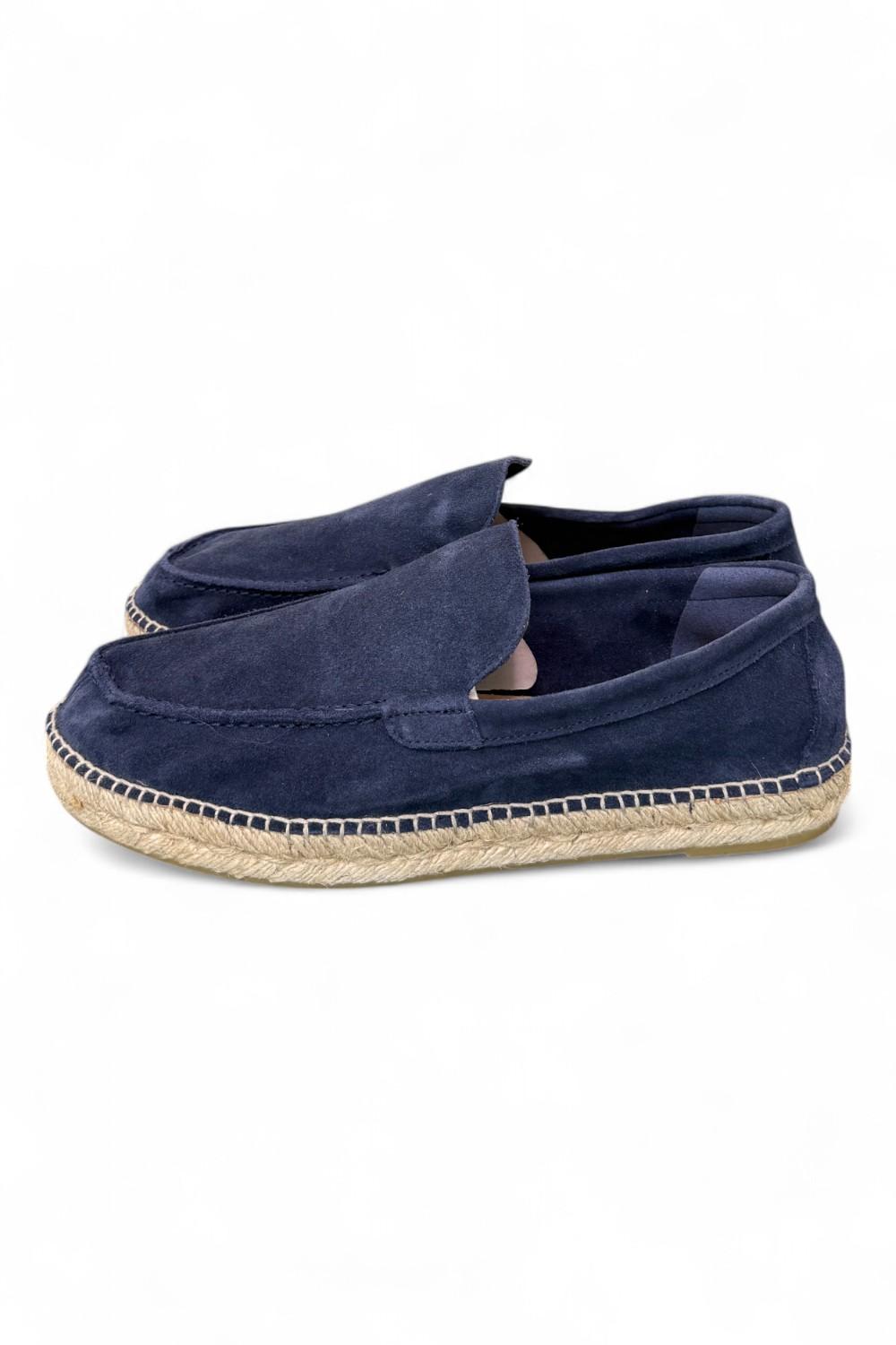 Espadrilles mocassino uomo suede azul Gaimo<BR/> 