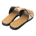 Ciabatta fibbia beige latte Noa Harmon 