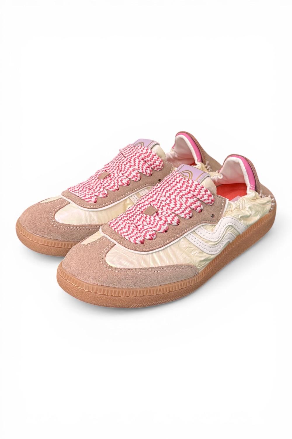 Sneaker low bianca beige Primabase<BR/> 