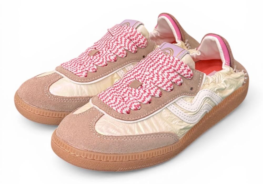 Sneaker low bianca beige Primabase<BR/> 