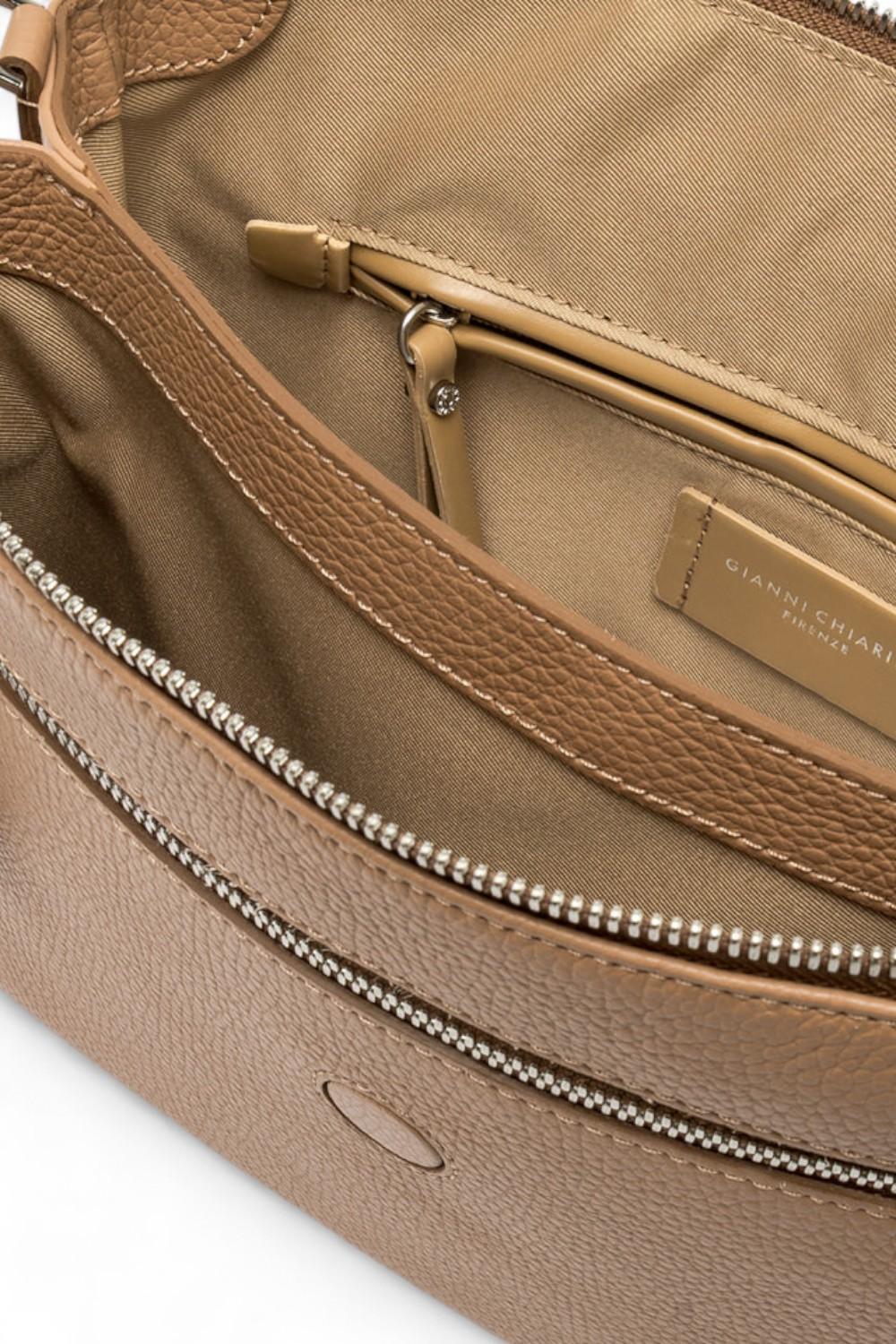 Borsa Three pelle clay grande Gianni Chiarini<BR/> 