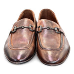 Mocassino accessorio cuoio tuffato Pawelks<BR/> 