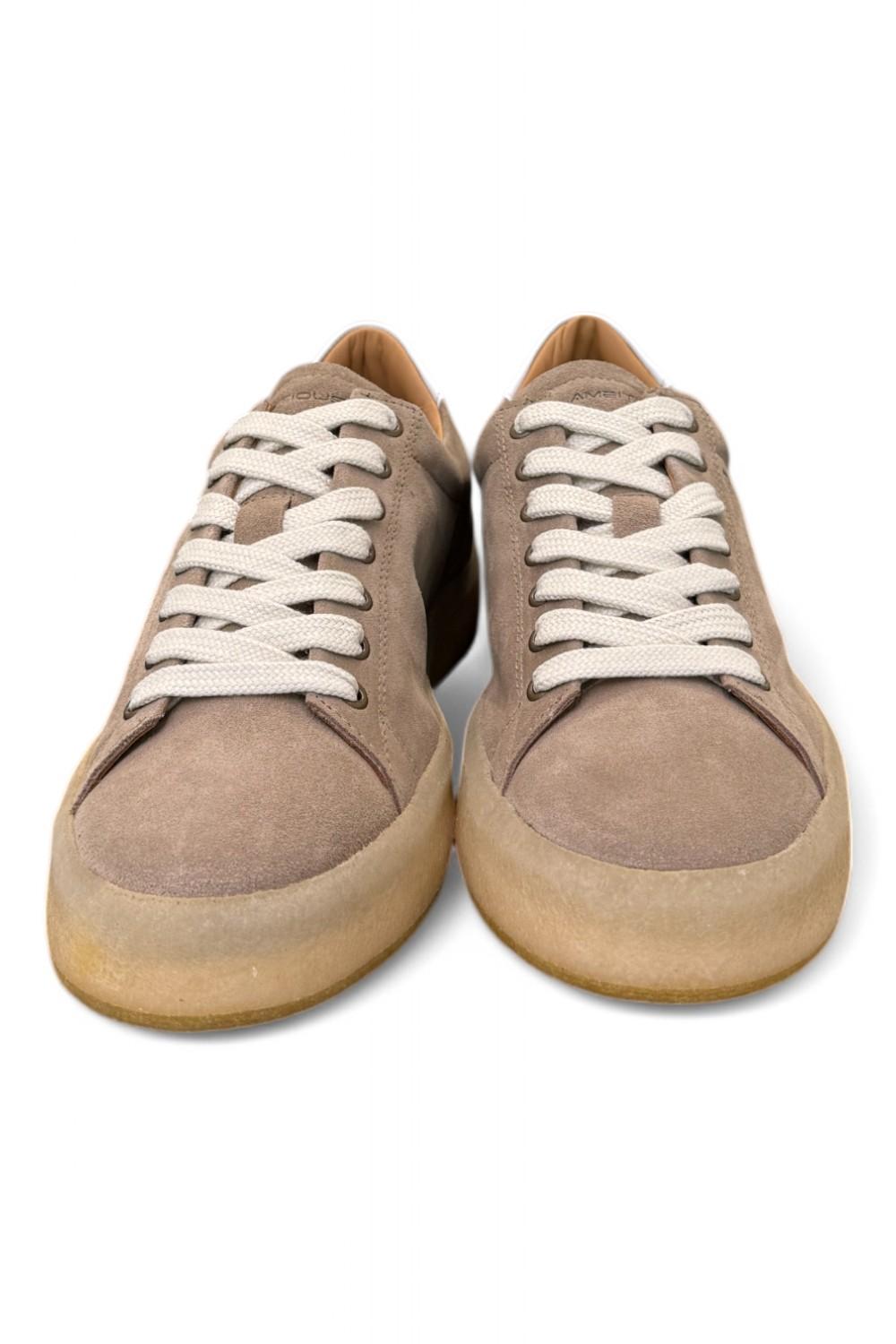 Sneaker camoscio taupe fondo para Ambitious<BR/> 