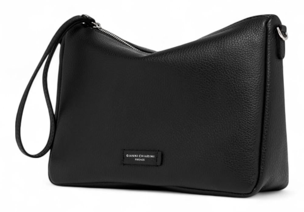 Pochette Nora pelle nera Gianni Chiarini<BR/> 