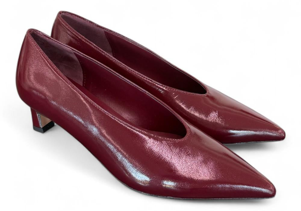 Decolté in naplak bordeaux Bianca Di<BR/> 