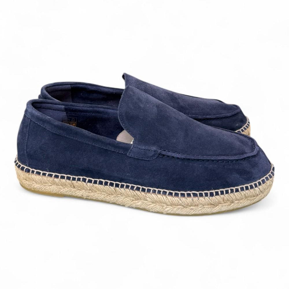 Espadrilles mocassino uomo suede azul Gaimo<BR/> 