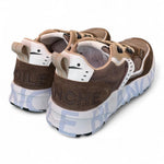 Sneaker uomo Club 01 Marrone Voile Blanche<BR/> 