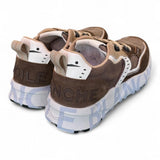 Sneaker uomo Club 01 Marrone Voile Blanche<BR/> 