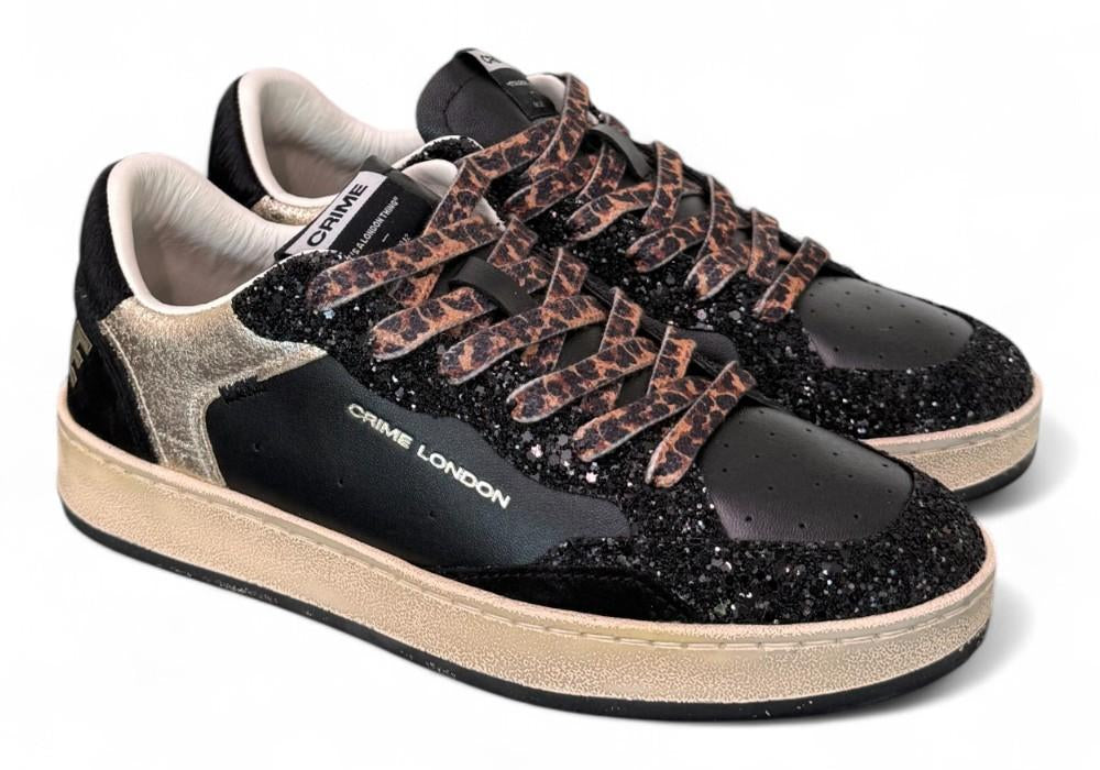Sneaker donna Crime London Chelsea Gold Touch 
