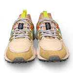 Sneaker donna Yamano 3 1E94 cream green Flower Mountain 