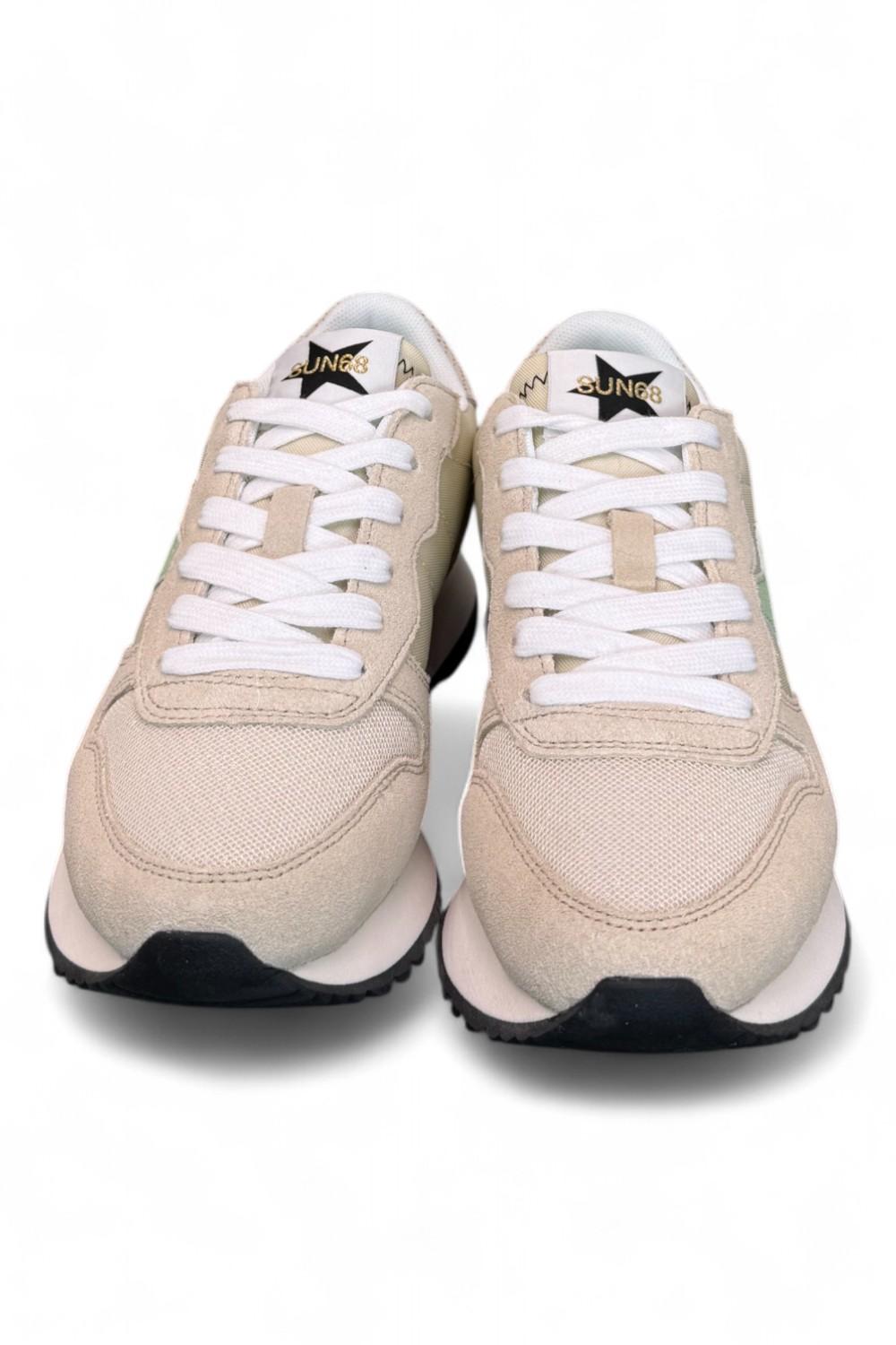 Sneaker donna SUN 68 STARGIRL beige 