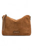 Pochette Nora suede caramello Gianni Chiarini