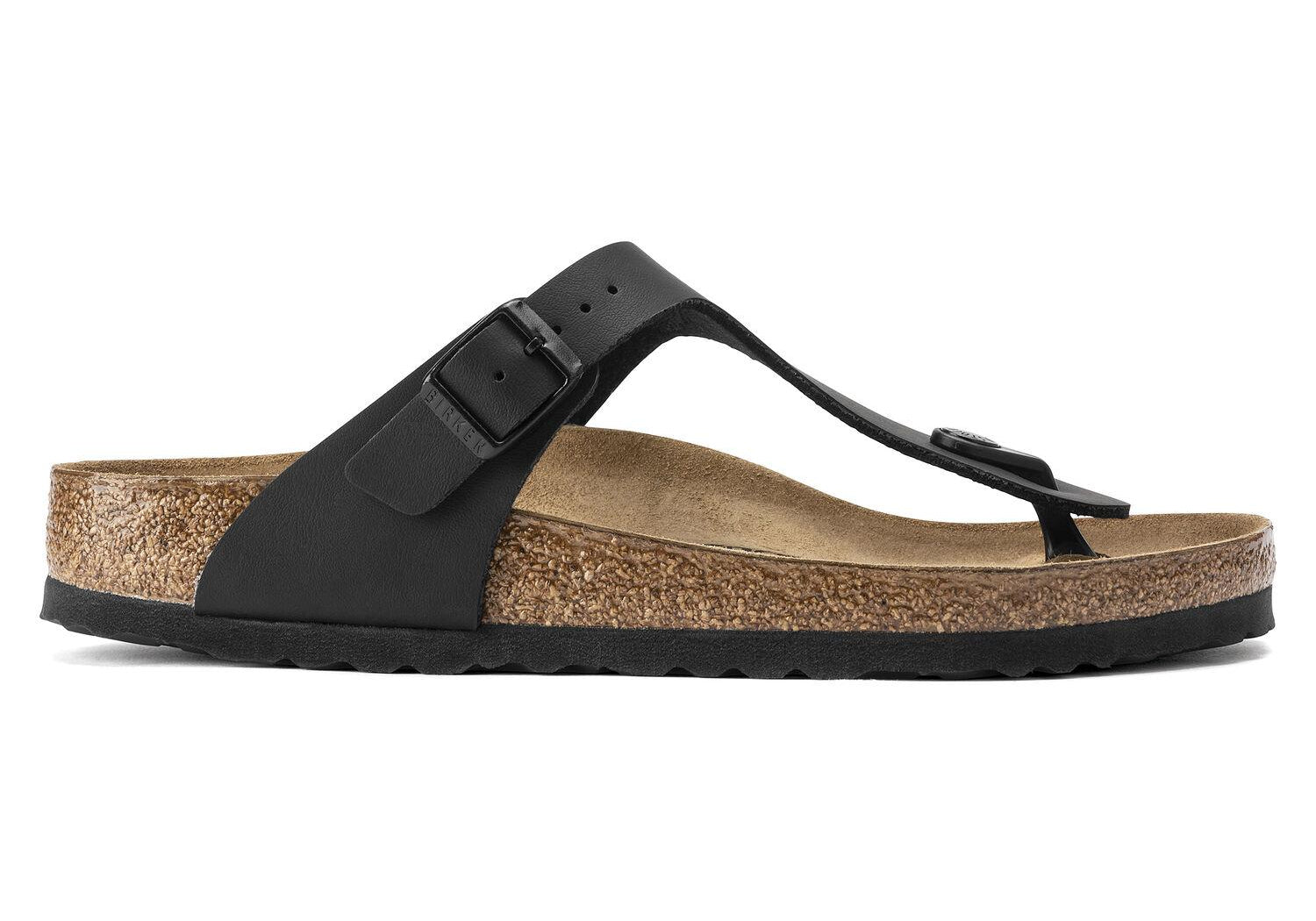Ciabatta infradito donna Gizeh nero birko flor Birkenstock 043691 