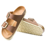 Ciabatta Arizona Big Buckle cognac oil leather Birkenstock 1011073 