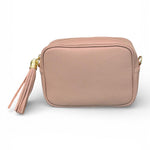 Borsina camera case pelle cipria 