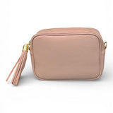 Borsina camera case pelle cipria 