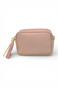 Borsina camera case pelle cipria