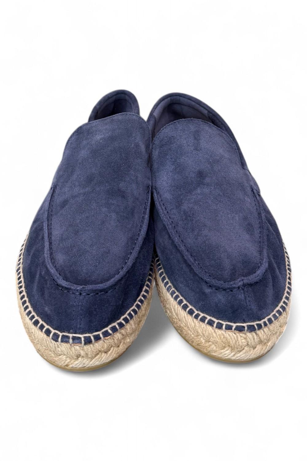 Espadrilles mocassino uomo suede azul Gaimo<BR/> 