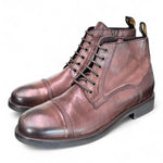 Polacco uomo con zip pelle moro JP David 