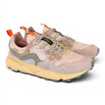 Sneaker uomo Yamano 3 1N48 Canvas O.White Sage Flower Mountain 