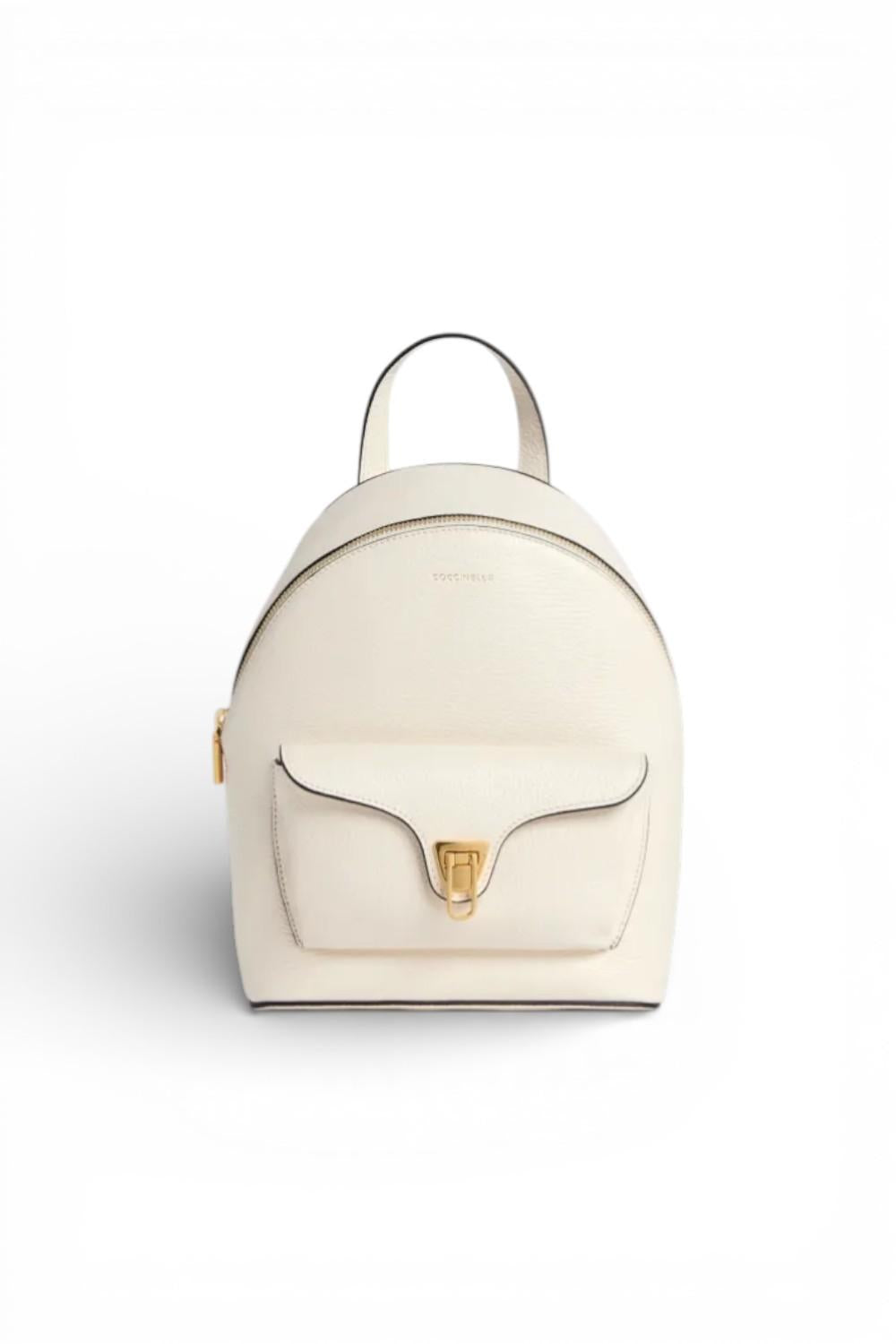 Zaino Beat Soft pelle pearl Coccinelle 