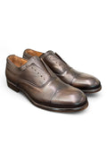 Scarpa uomo no-lace testa di moro F.lli Rennella