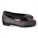 Ballerina pelle nera Cuir Noir<BR/> 