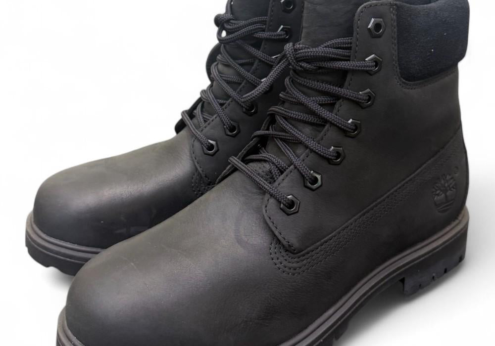 Anfibio Impermeabile Timberland® Premium 6-Inch da Uomo in pelle nera ingrassata 0A6CH6 