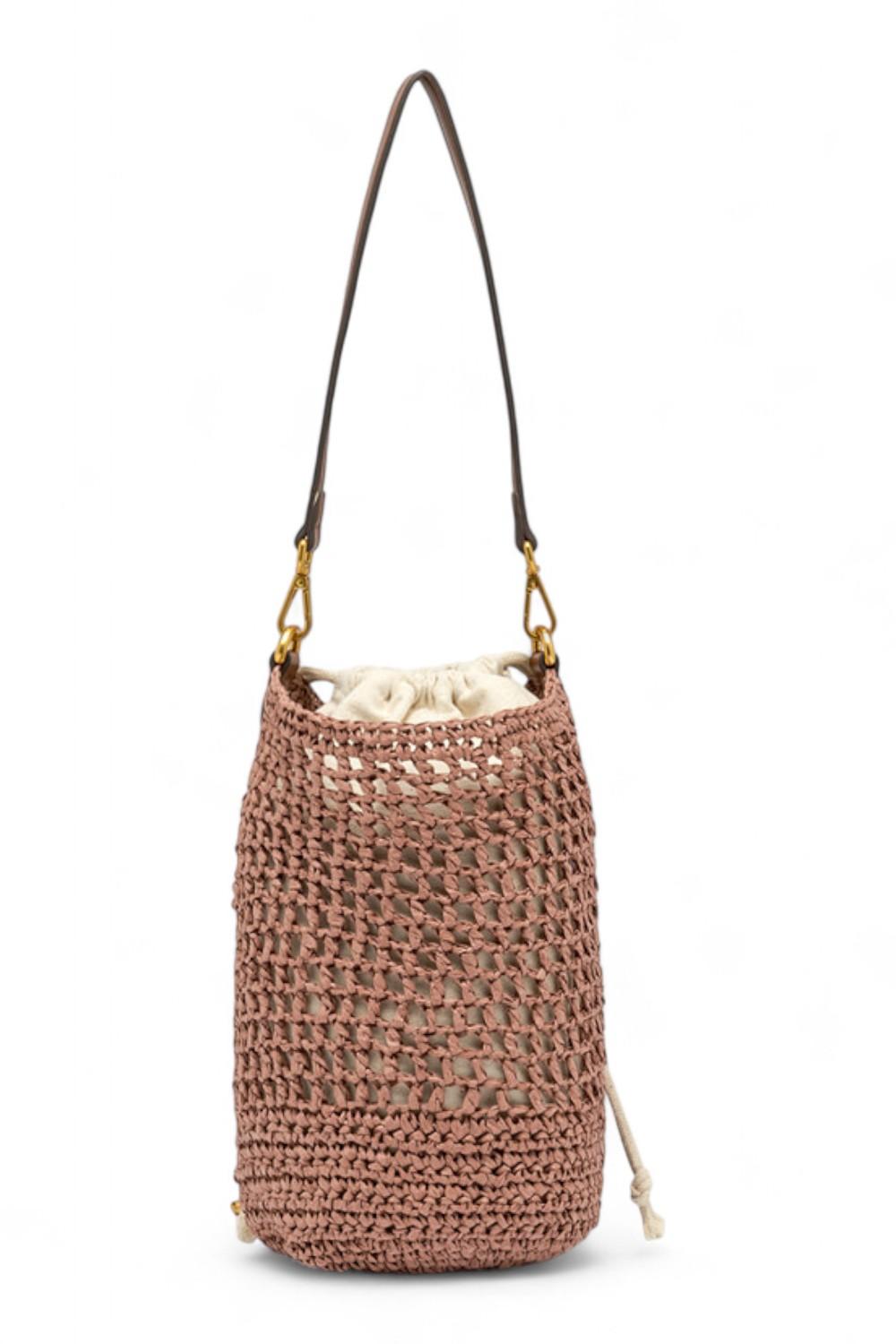 Borsa secchiello Nefeli Blush Gianni Chiarini<BR/> 